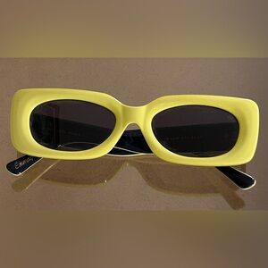 CRAP Eyewear The Supa Phreak Yellow Sunglasses